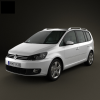 Touran rv.2011, 2.0TDI 103kW BlueMotion, 7.místné