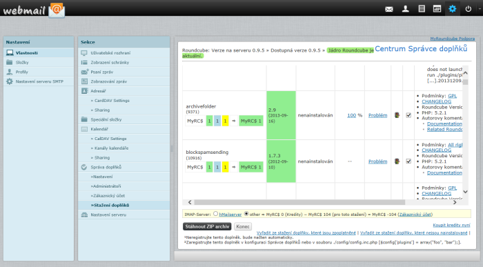 RoundCube Plugin